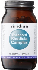 Viridian Enhanced Rhodiola Complex (Komplex Rozchodnice růžové s adaptogeny)