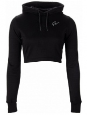 Gorilla Wear Dámský Pixley Crop Top Hoodie Black
