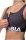 Nebbia Smart Zip sportovní podprsenka 578 marron