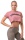Nebbia Volný Fit & Sporty crop top 583 růžová