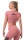 Nebbia Sporty Hero crop top s krátkým rukávem 584 old rose