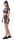 Nebbia Sporty Hero crop top s krátkým rukávem 584 marron