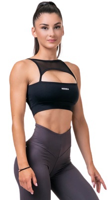 Nebbia Classic Hero sportovní podprsenka 579 black