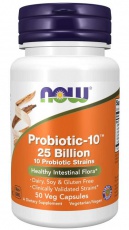Now Foods Probiotic-10 25 Billion 50 kapslí