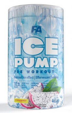 FA Ice Pump Pre Workout 463 g + Šejkr Ice 700 ml ZDARMA