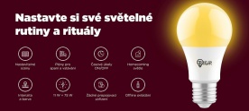 Chytrá žárovka Blight LED, závit E27, 11W, WiFi, APP, stmívatelná, barevná