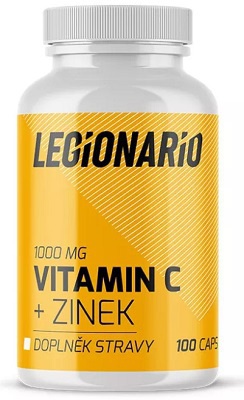 Legionario Vitamin C 1000 mg + Zinek 100 kapslí