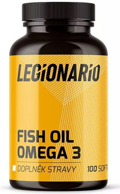 Legionario Fish Oil Omega 3 100 kapslí NEPOUŽÍVAT