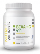NutriWorks BCAA + Glutamin 4:1:1 500 g