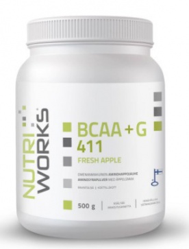 NutriWorks BCAA + Glutamin 4:1:1 500 g