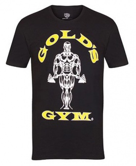 Gold's Gym pánské tričko GGTS002 černá