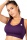 Gorilla Wear Bezešvá sportovní podprsenka Neiro Purple