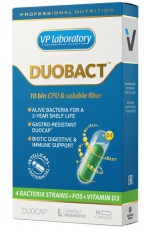 VPlab Duobact biotic digestive immune support 10 kapslí VÝPRODEJ 11.2021