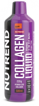 Nutrend Collagen Liquid 500 ml - pomeranč
