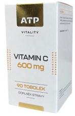 ATP Vitality Vitamin C 600 mg 90 kapslí