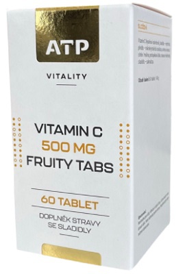ATP Vitality Vitamin C 500 mg Fruity Tabs 60 tablet