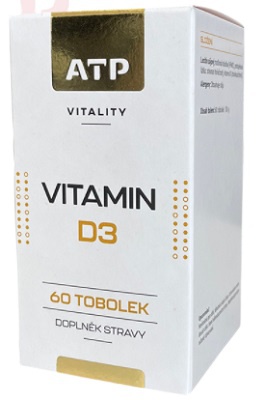 ATP Vitality Vitamin D3 60 kapslí