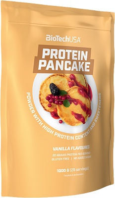BiotechUSA Protein Pancakes 1000 g - vanilka VÝPRODEJ (POŠK.OBAL)