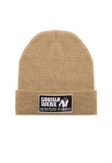 Gorilla Wear Čepice Vermont Beanie béžová
