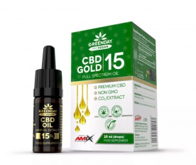 Amix GreenDay ProVEGAN CBD Gold 15% 10 ml