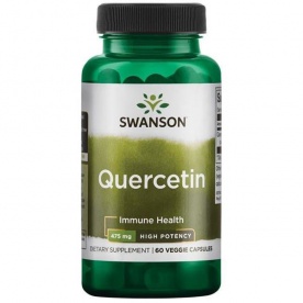 Swanson Quercetin High Potency 475 mg 60 kapslí