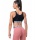 Nebbia Smart Zip sportovní podprsenka 578 black
