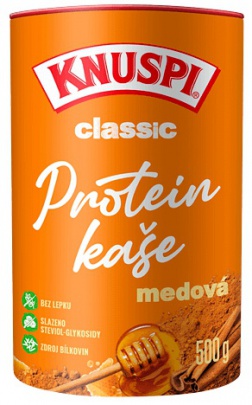 Knuspi Classic Protein kaše 500 g - medová