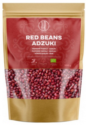 BrainMax Pure Červené Fazole - Adzuki BIO 500 g PROŠLÉ DMT