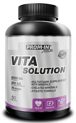 Prom-in Vita Solution + Vitamin C 800 + rose hip extrakt 60 tablet ZDARMA