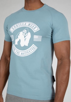 Gorilla Wear Pánské tričko Tulsa Blue