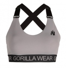 Gorilla Wear Colby sportovní podprsenka šedá