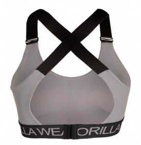 Gorilla Wear Colby sportovní podprsenka šedá