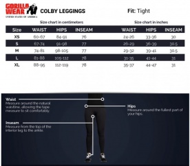 Gorilla Wear Colby dámské legíny šedé