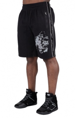 Gorilla Wear Pánské šortky Buffalo Old School Black/Grey