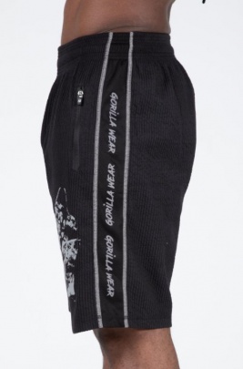 Gorilla Wear Pánské šortky Buffalo Old School Black/Grey