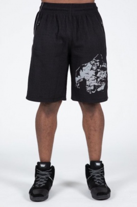 Gorilla Wear Pánské šortky Buffalo Old School Black/Grey