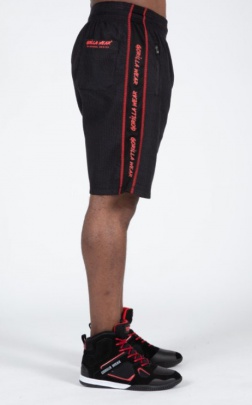 Gorilla Wear Pánské šortky Buffalo Old School Black/Red