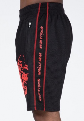 Gorilla Wear Pánské šortky Buffalo Old School Black/Red