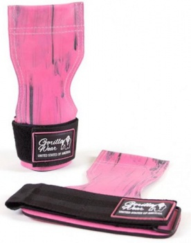 Gorilla Wear Lifting Grips - růžová