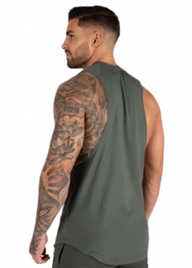 Gorilla Wear Pánské Milo tílko army zelené