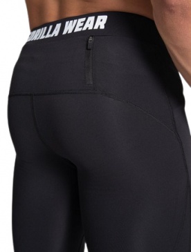 Gorilla Wear Pánské Winchester funkční legíny černé