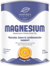 Nutrisslim Magnesium Citrate 150 g - pomeranč