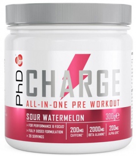 PhD Charge Pre-Workout 300 g