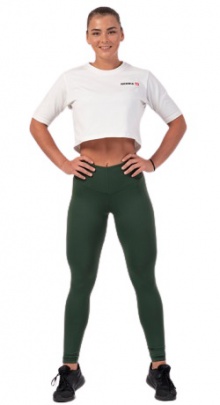 Nebbia Minimalist Logo Nebbia Crop Top 600 krémový