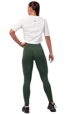 Nebbia Minimalist Logo Nebbia Crop Top 600 krémový
