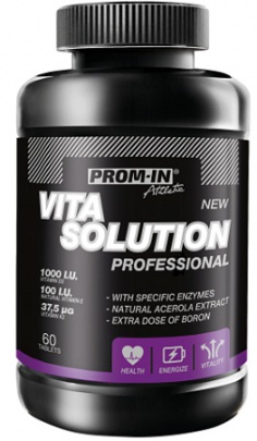 Prom-in Vita Solution Professional + Vitamin C 800 + rose hip extrakt 60 tablet ZDARMA
