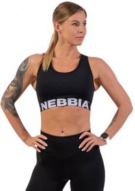 Nebbia Sportovní Podprsenka Střih Cross Back 410 černá