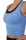 Nebbia Slim-Fit Crop Tílko 422 modrá