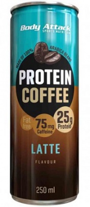 Body Attack Protein Coffee 250 ml
