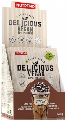 Nutrend Delicious Vegan Protein 5X30 g